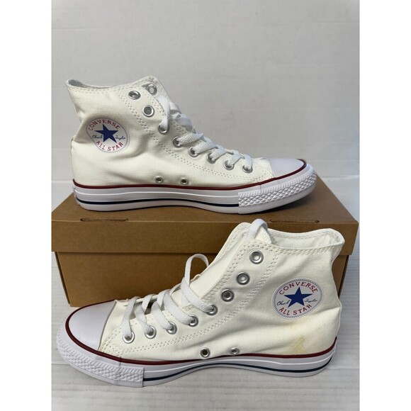 -1199 Converse All Star High Top White-US 7 Mens - Picture 1 of 5